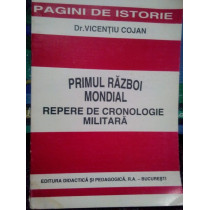 Primul razboi mondial. Repere de cronologie militara