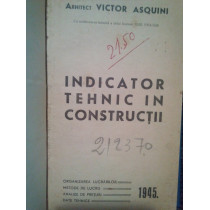 Indicator tehnic in constructii