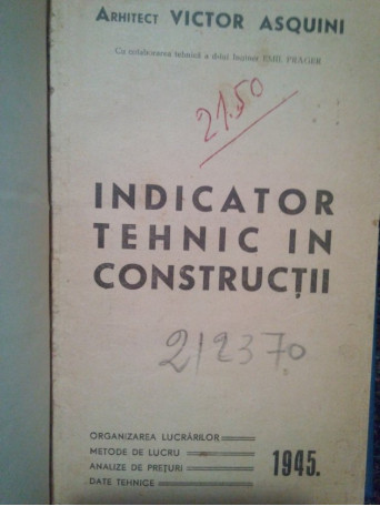 Indicator tehnic in constructii