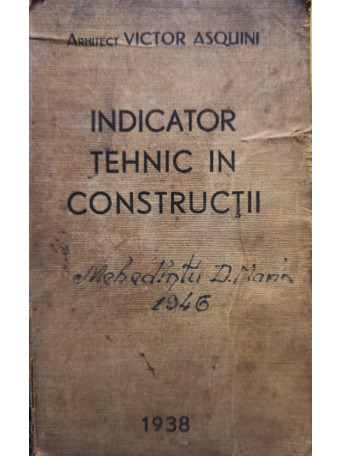 Indicator tehnic in constructii