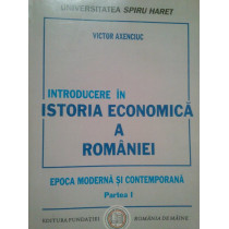 Introducere in istoria economica a Romaniei