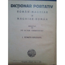 Dictionar portativ roman-maghiar si maghiar-roman