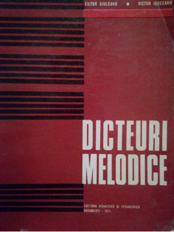 Dicteuri melodice