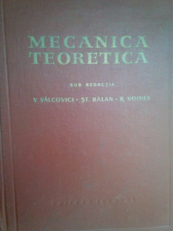 Mecanica teoretica