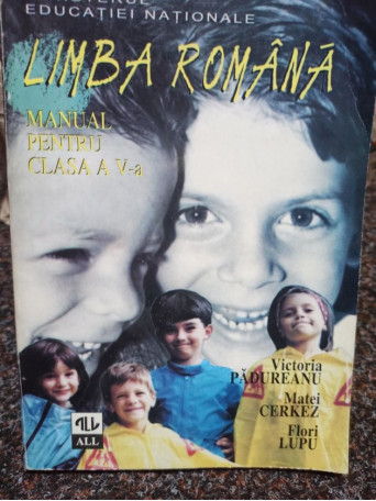 Limba romana - Manual pentru clasa a Va