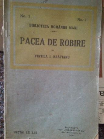 Pacea de robire