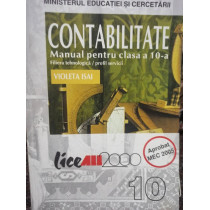 Contabilitate - Manual pentru clasa a 10a