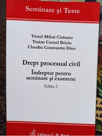 Viorel Mihai Ciobanu - Drept procesual civil, editia 2 - 2010 - brosata