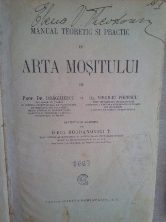 Manual teoretic si practic de arta mositului