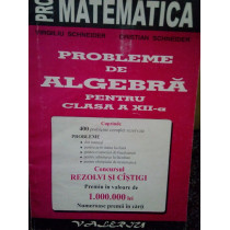 Probleme de algebra pentru clasa a XIIa