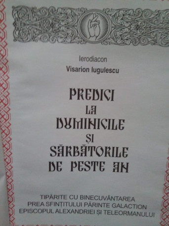 Predici la duminicile si sarbatorile de peste an