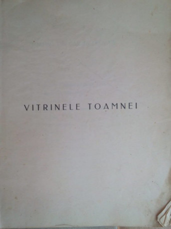 Vitrinele toamnei