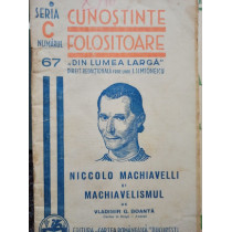 Niccolo Machiavelli si Machiavelismul