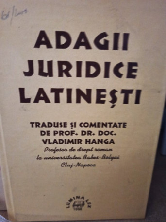 Adagii juridice latinesti