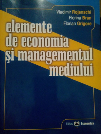 Elemente de economia si managementul mediului