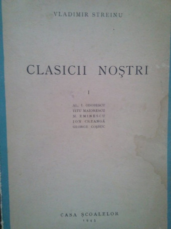 Clasicii nostri