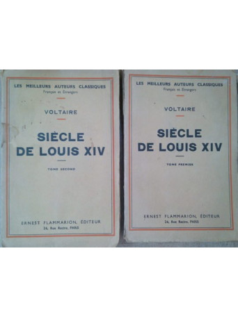 Siecle de louis XIV, 2 vol.