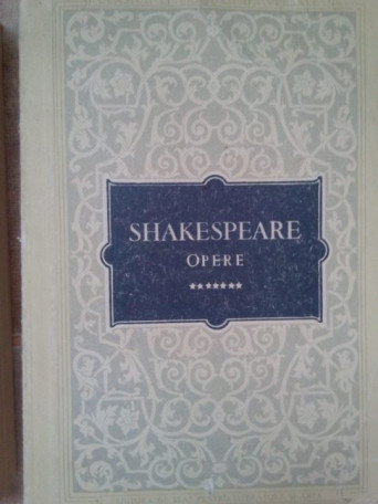 W. Shakespeare - Opere, vol. VII - 1959 - brosata