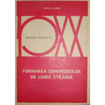 Formarea deprinderilor de limba straina