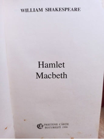 Hamlet - Macbeth