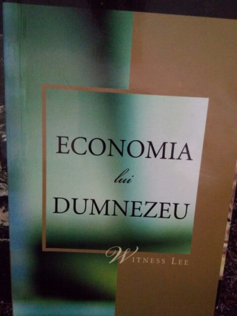 Economia lui Dumnezeu