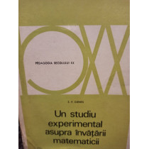 Un studiu experimental asupra invatarii matematicii