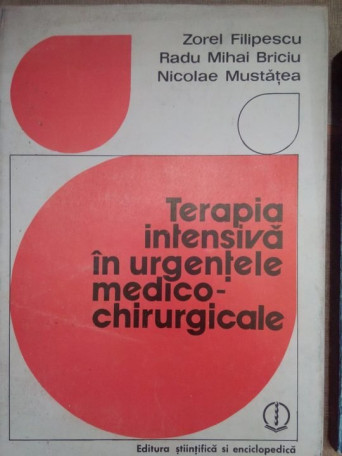 Terapia intensiva in urgentele medicochirurgicale