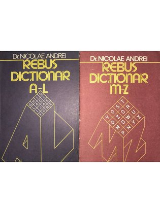 Rebus dicționar - 2 vol.
