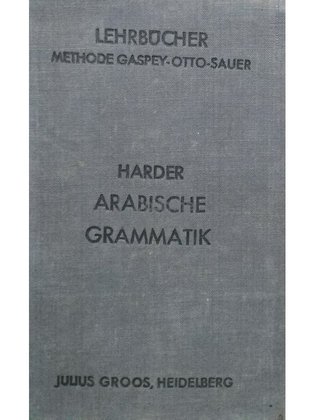 Harder arabische grammatik