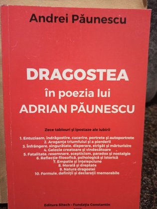 Dragostea in poezia lui Adrian Paunescu