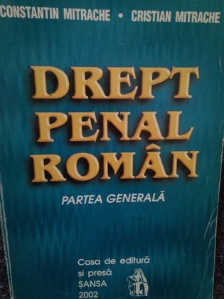 Drept penal roman. Partea generala