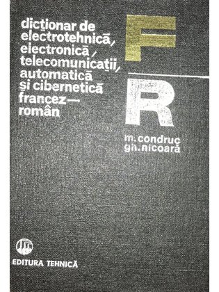 Dicționar de electrotehnică, electronică, telecomunicații francez-român