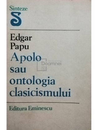 Apolo sau ontologia clasicimsului