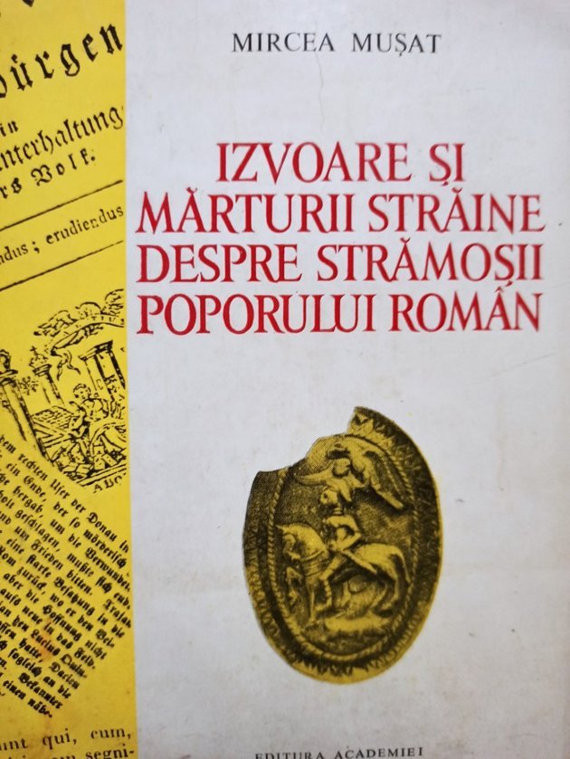 Izvoare si marturii straine despre stramosii poporului roman