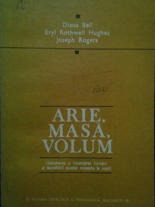 Arie, masa, volum