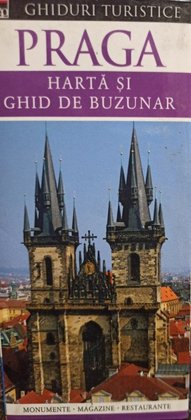 Praga - Harta si ghid de buzunar