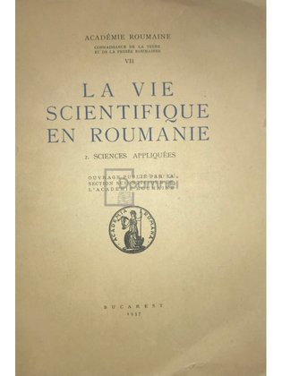La vie scientifique en Roumanie, vol. 2