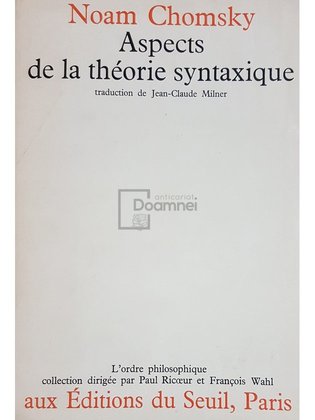 Aspects de la theorie syntaxique