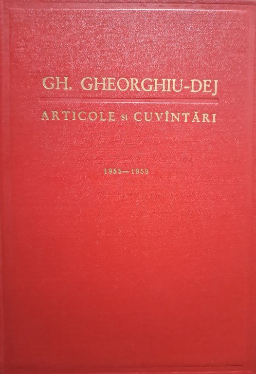 Articole si cuvantari 1955-1959