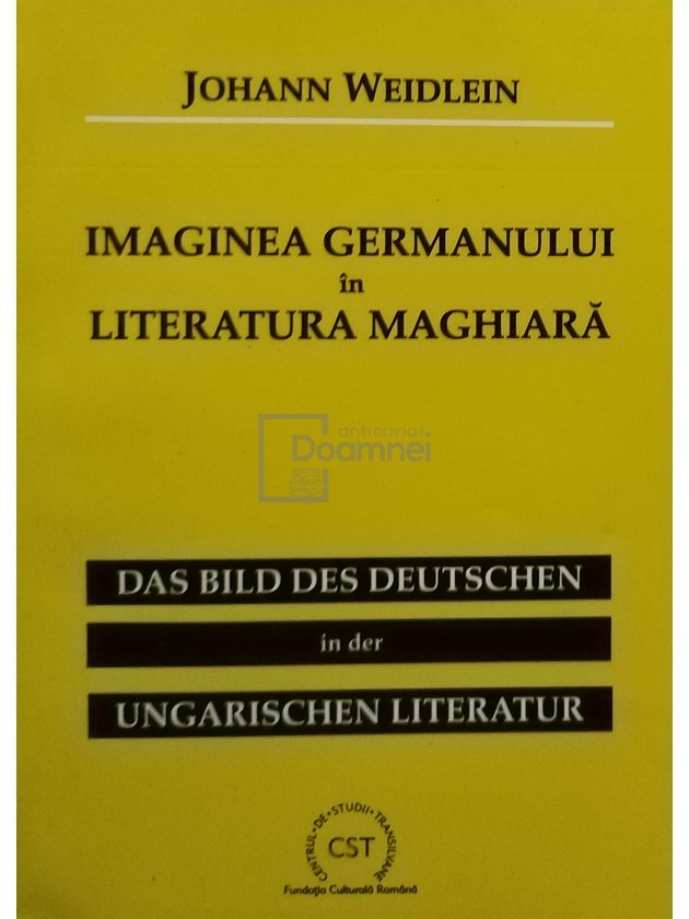 Imaginea germanului in literatura maghiara