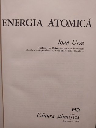 Energia atomica