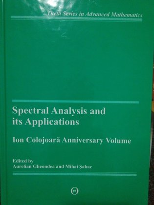 Spectral analysis and its applications