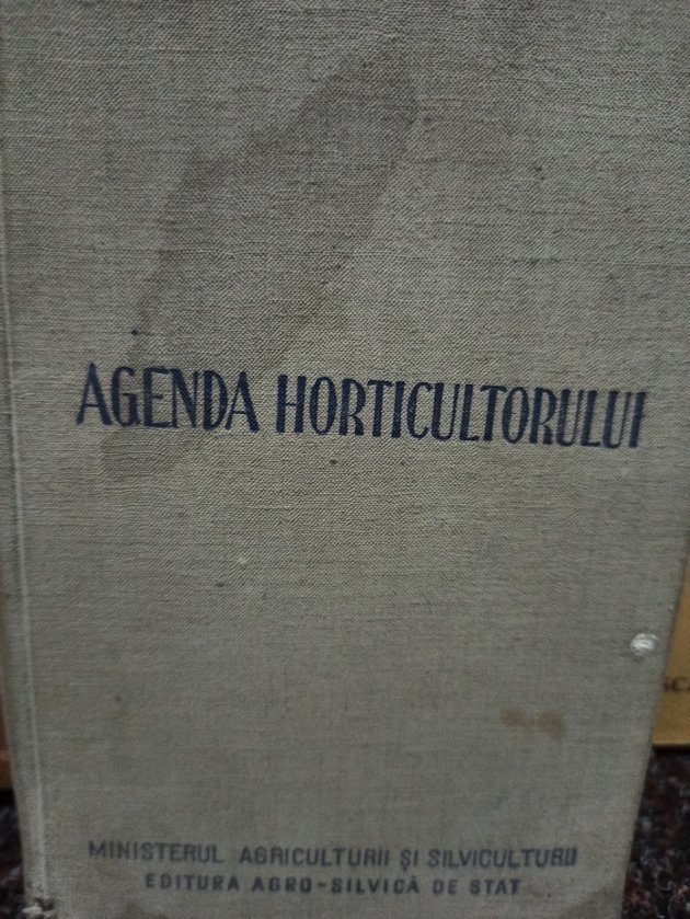 Agenda horticultorului