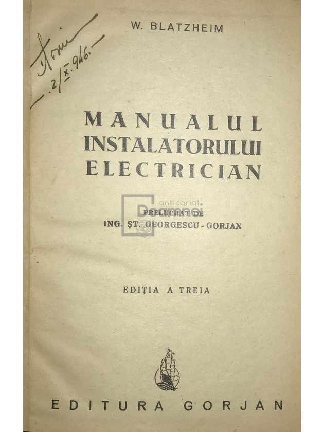 Manualul instalatorului electrician (ed. III)