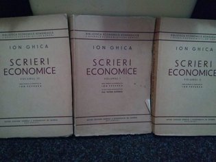 Scrieri economice, 3 vol.