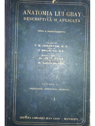 Anatomia lui Gray descriptivă și aplicată, vol. 2