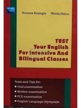 Test your english for intensive and bilingual classes