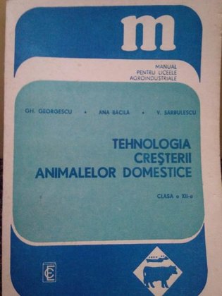 Tehnologia cresterii animalelor domestice