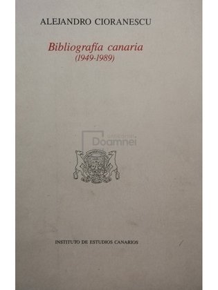 Bibliografia canaria (1949 - 1989)