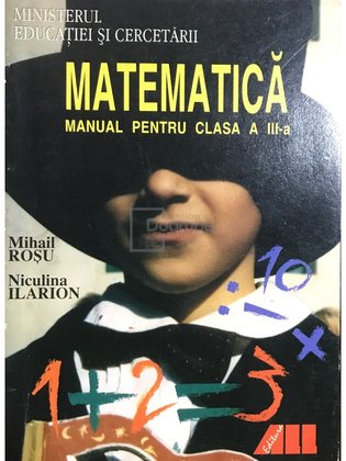 Matematică - Manual pentru clasa a III-a